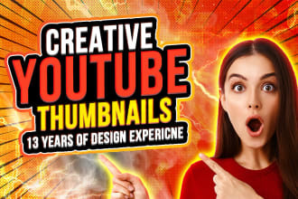 create clickbait youtube thumbnails that will generate views