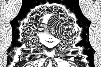 draw anime horror junji ito style