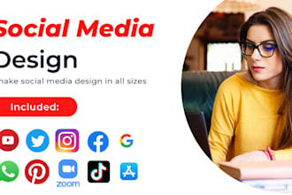 design instagram, facebook, linkedin ,whatsapp posts