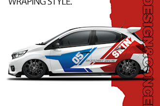 design livery decal cars van