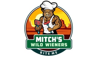 design outstanding food logo with express delivery