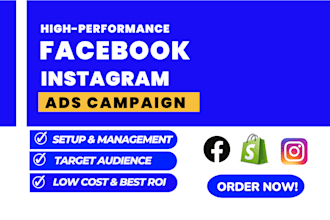 setup facebook ads, campaign, retargeting with fb pixel