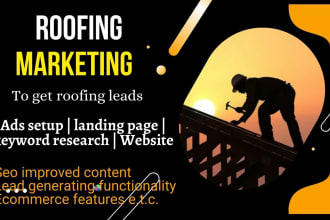 exclusive roofing leads via roofing ads marketing roofing website