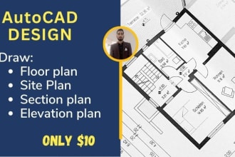 draw floor plan in autocad