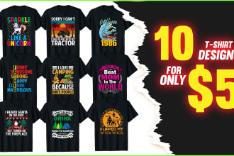 do bulk t shirt designs for merch and printful