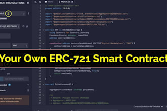 create your nfts smart contract erc721