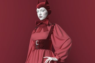 make 3d fashion garments in clo 3d and marvelous designer