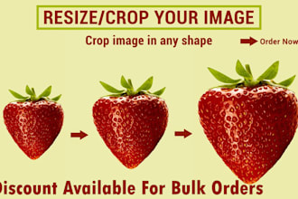resize bulk images retouch and background remove in one hour