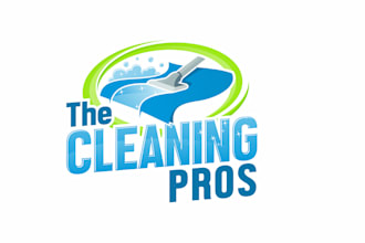 design a professional modern cleaning logo