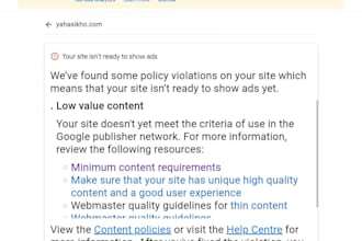 fix thin content issues on your website by writing articles