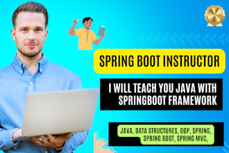 be your expert java spring boot developer and instructor