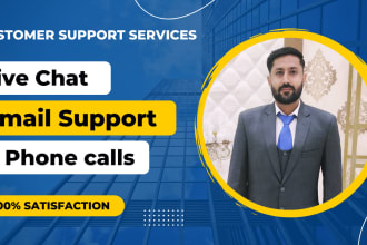 be your live chat agent