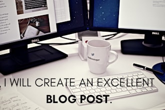 create an excellent blog post