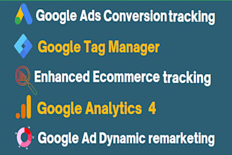 set up google analytics and tag manager