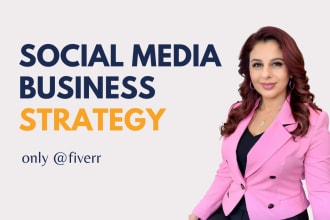 create a social media content strategy and monthly calendar