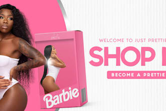 design shopify hair, wigs, bundles, lashes store or website