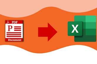 convert pdf to excel