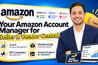 do amazon brand account management seller and vendor