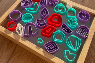 create a custom 3d printable cookie or clay cutter