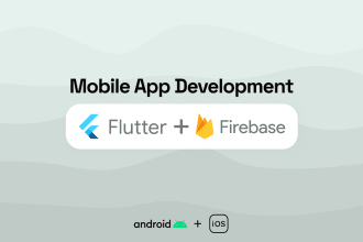 develop android, ios apps with flutter, firebase