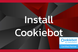 install cookiebot on your website