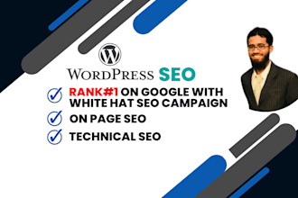 do complete on page SEO optimization for wordpress website