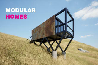 design your tiny house, modular house, glamping resort