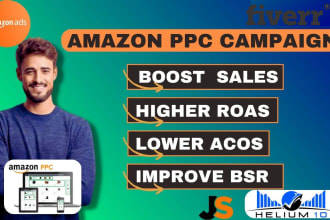 setup and manage amazon ppc campaign, amazon sponsored ads advertising