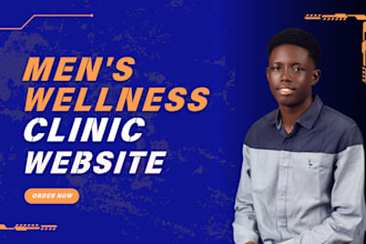 do men health clinic website telehealth and trt clinic website men wellness site
