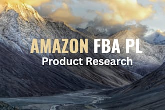 do amazon fba product hunting for private label research for pl