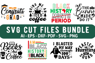 do unique svg cut files dxf, vector, png bundle designs for your cricut