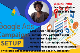 setup google  ads PPC campaign from  scratch