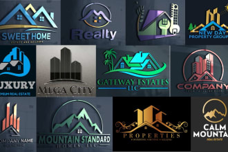 design or redesign janitorial, mortgage, cleaning house and buildings logo