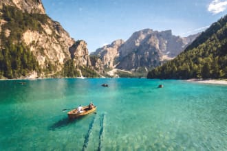 do digital landscape painting from your photo