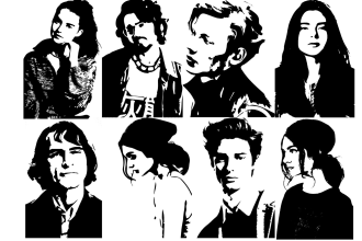 convert your photo into stencil art