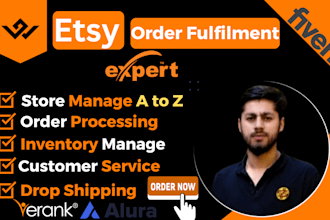 do etsy order fulfilment, etsy order processing for your etsy shop or store