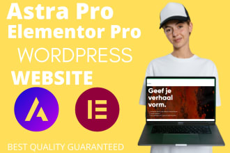 install elementor pro, astra pro and crocoblock plugin