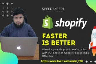 do shopify speed optimization and increase shopify speed