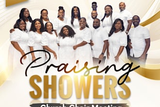 create outstanding church and event flyer design in 5 hours