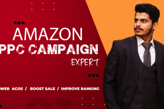 manage amazon fba PPC ads campaigns, pay per click sponsored ads