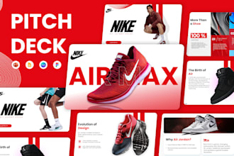 design pitch deck and powerpoint presentations