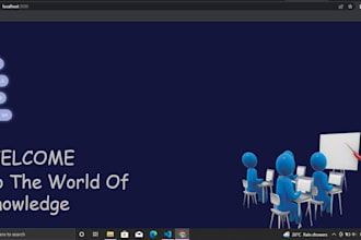 create website for tuition classes