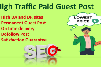 publish guest posts on high quality paid sites