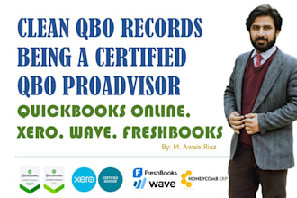 perform bookkeeping as a quickbooks online and xero proadvisor