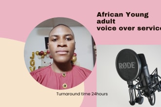 record your south african, west african voice over