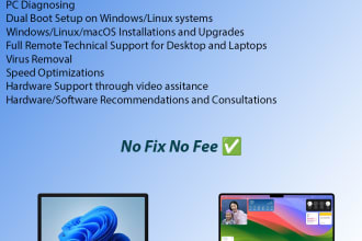 be your tech consultant and tech support specialist