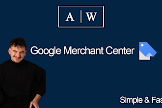 setup google merchant center with your datafeed