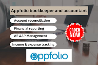 real estate, property bookkeeping in appfolio, buildium