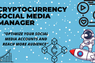 be your cryptocurrency social media account manager
