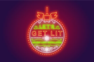 neon logo neon light neon signs neon text neon icons